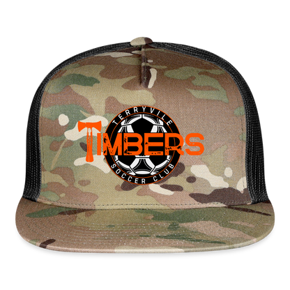 Trucker Hat - MultiCam\black