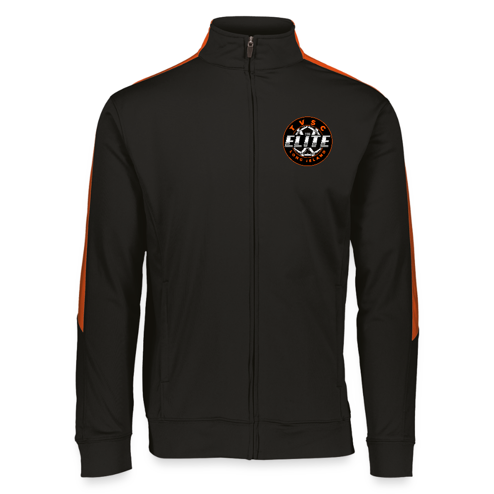 Augusta Sportswear Unisex 2.0 Medalist Jacket - black/orange