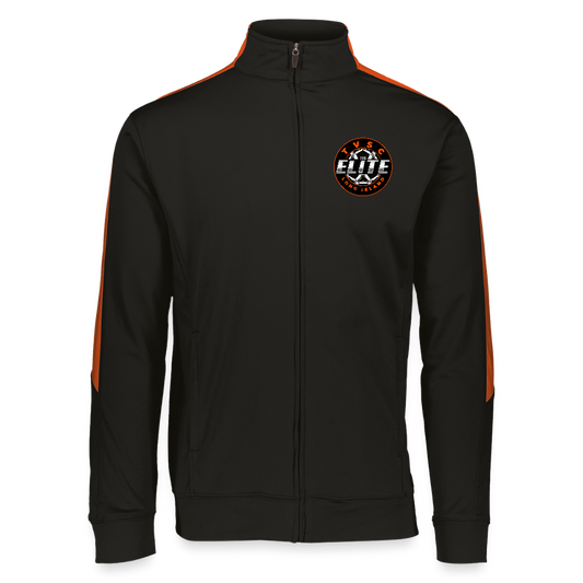 Augusta Sportswear Unisex 2.0 Medalist Jacket - black/orange