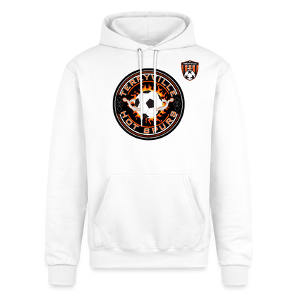 Champion Unisex Powerblend Hoodie - white