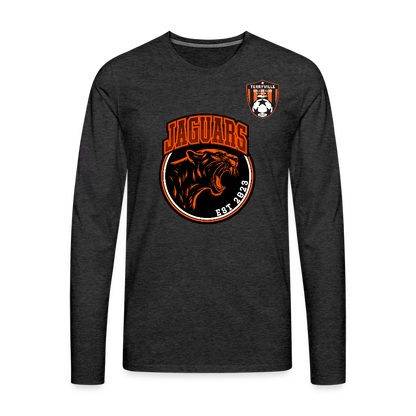Men's Premium Long Sleeve T-Shirt - charcoal grey