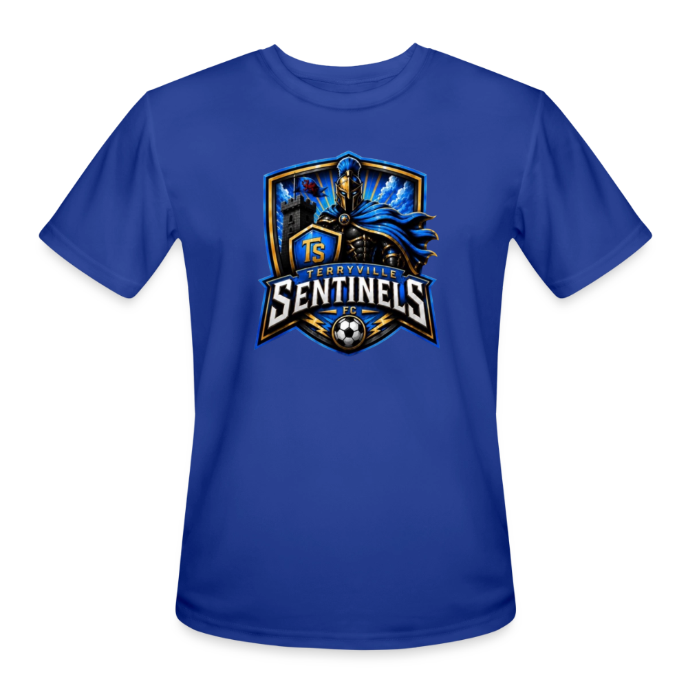 Men’s Moisture Wicking Performance T-Shirt - royal blue