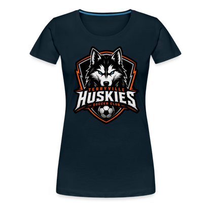 Women’s Premium T-Shirt - deep navy