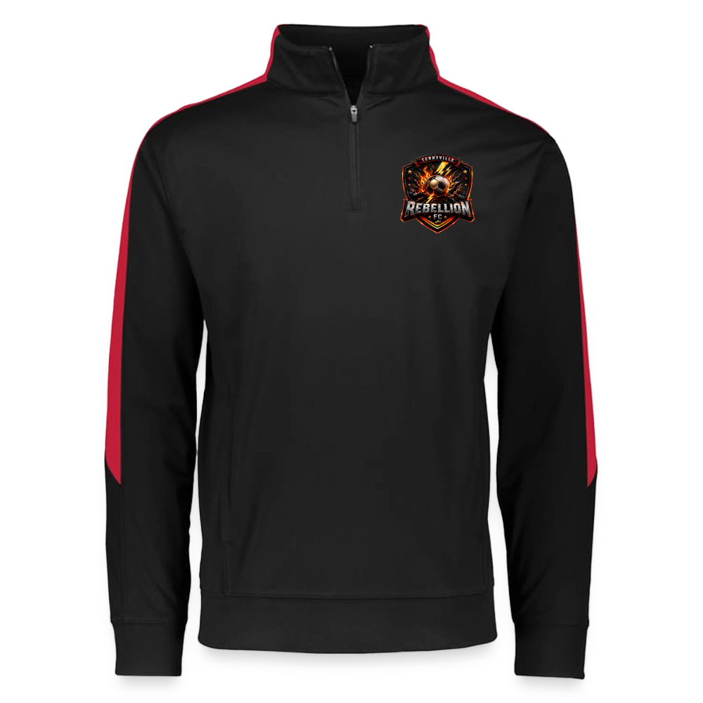 Augusta Sportswear Adult Medalist 2.0 Pullover - black/red