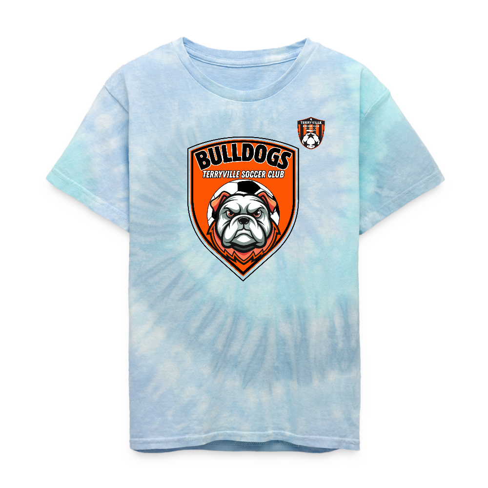 Kid's Tie Dye T-Shirt - blue lagoon
