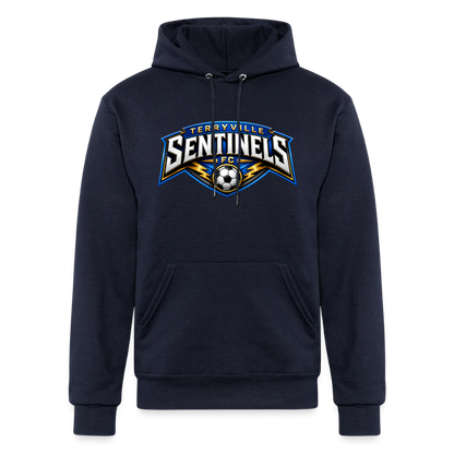 Champion Unisex Powerblend Hoodie - navy