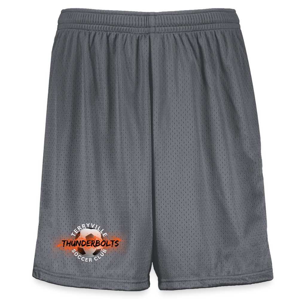 Augusta Sportswear Youth Modified Mesh Short - graphite grey