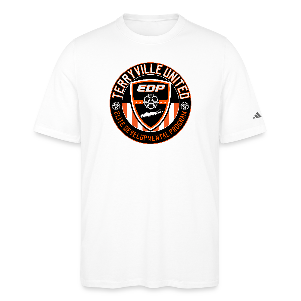 Adidas Men's Blended T-shirt - white