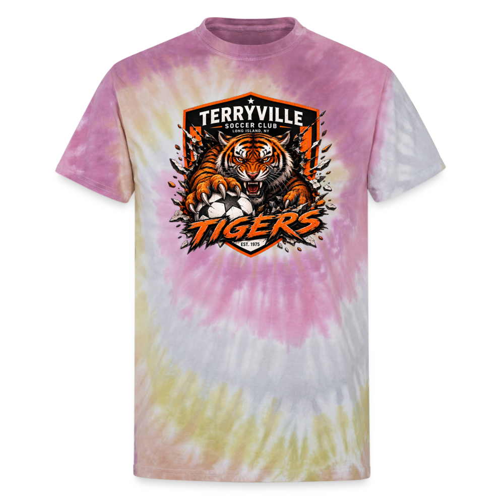 Unisex Tie Dye T-Shirt - Desert Rose