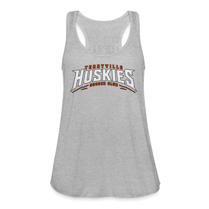Women's Flowy Tank Top by Bella - heather gray