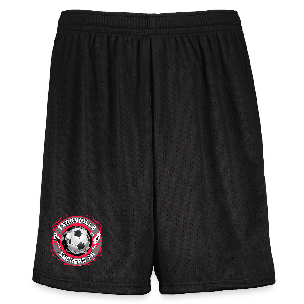 Augusta Sportswear Youth Modified Mesh Short - black