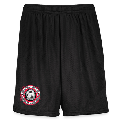 Augusta Sportswear Youth Modified Mesh Short - black