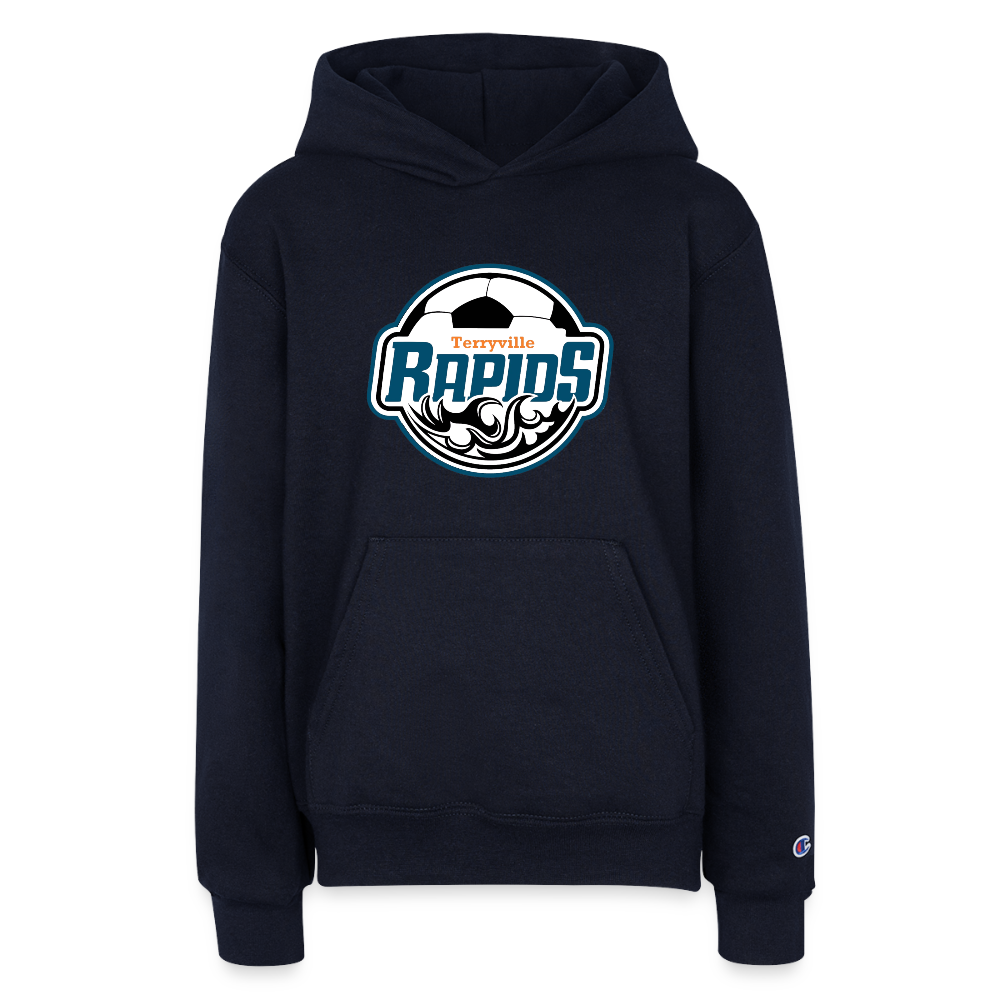 Champion Youth Hoodie - navy