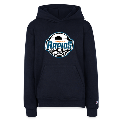 Champion Youth Hoodie - navy