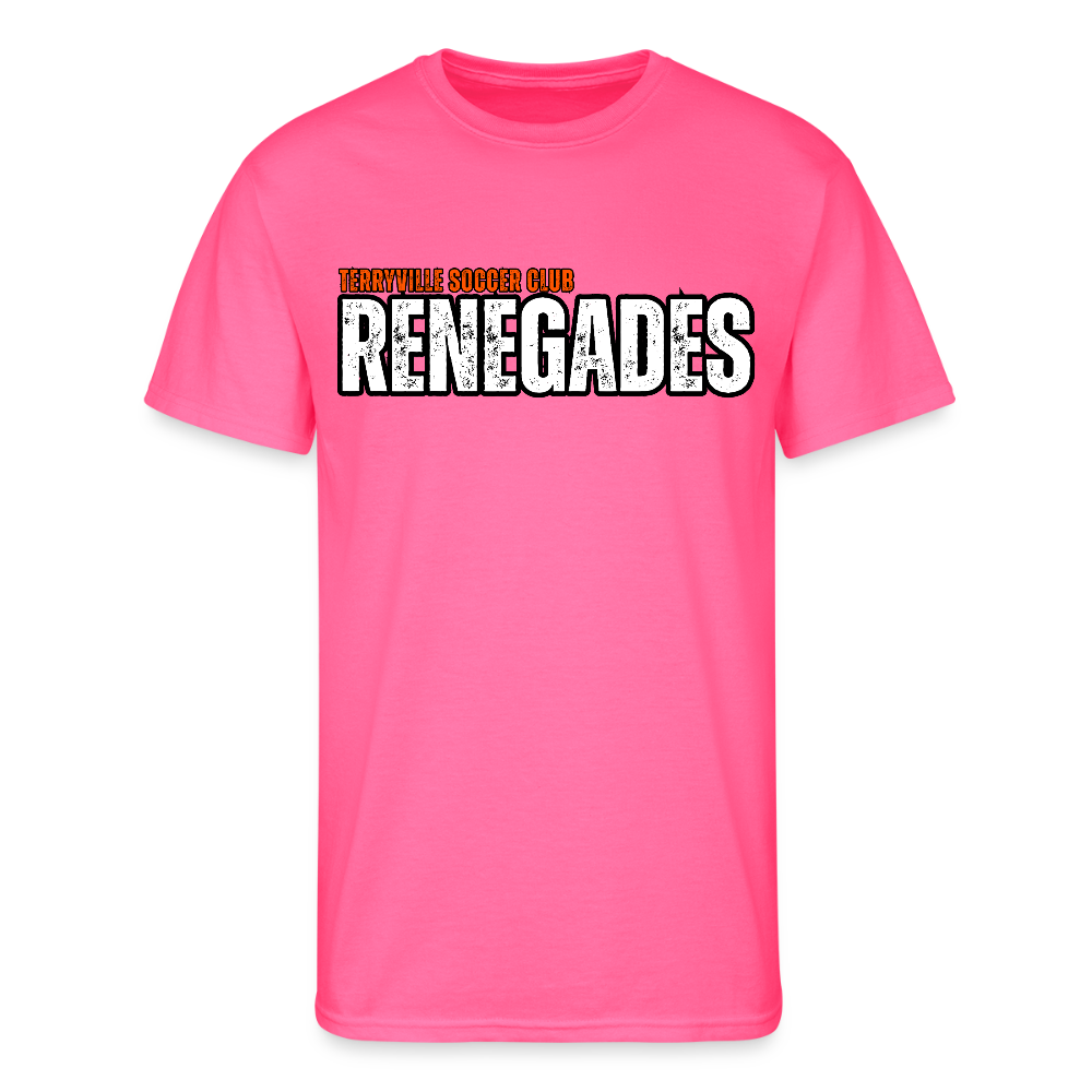 50/50 T-Shirt - neon pink