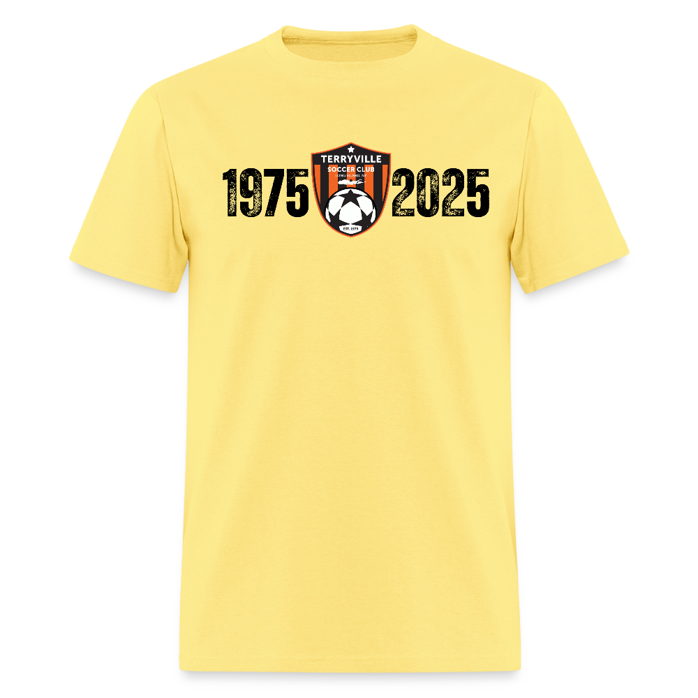 50 Year Anniversary T-Shirt - cornsilk