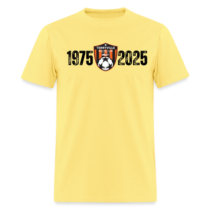 50 Year Anniversary T-Shirt - cornsilk