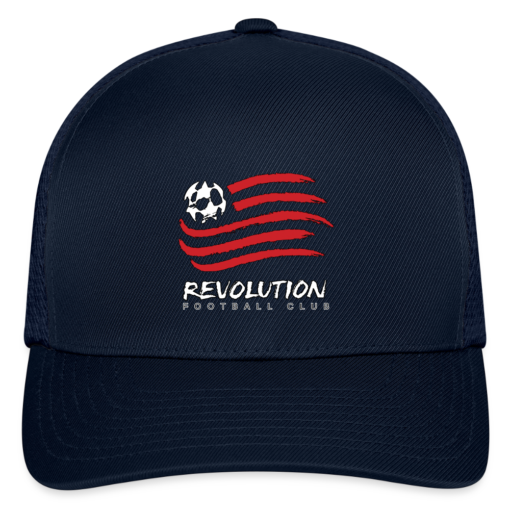 Flexfit Fitted Baseball Cap - navy