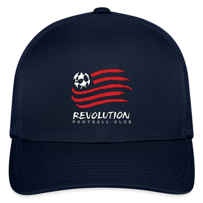 Flexfit Fitted Baseball Cap - navy