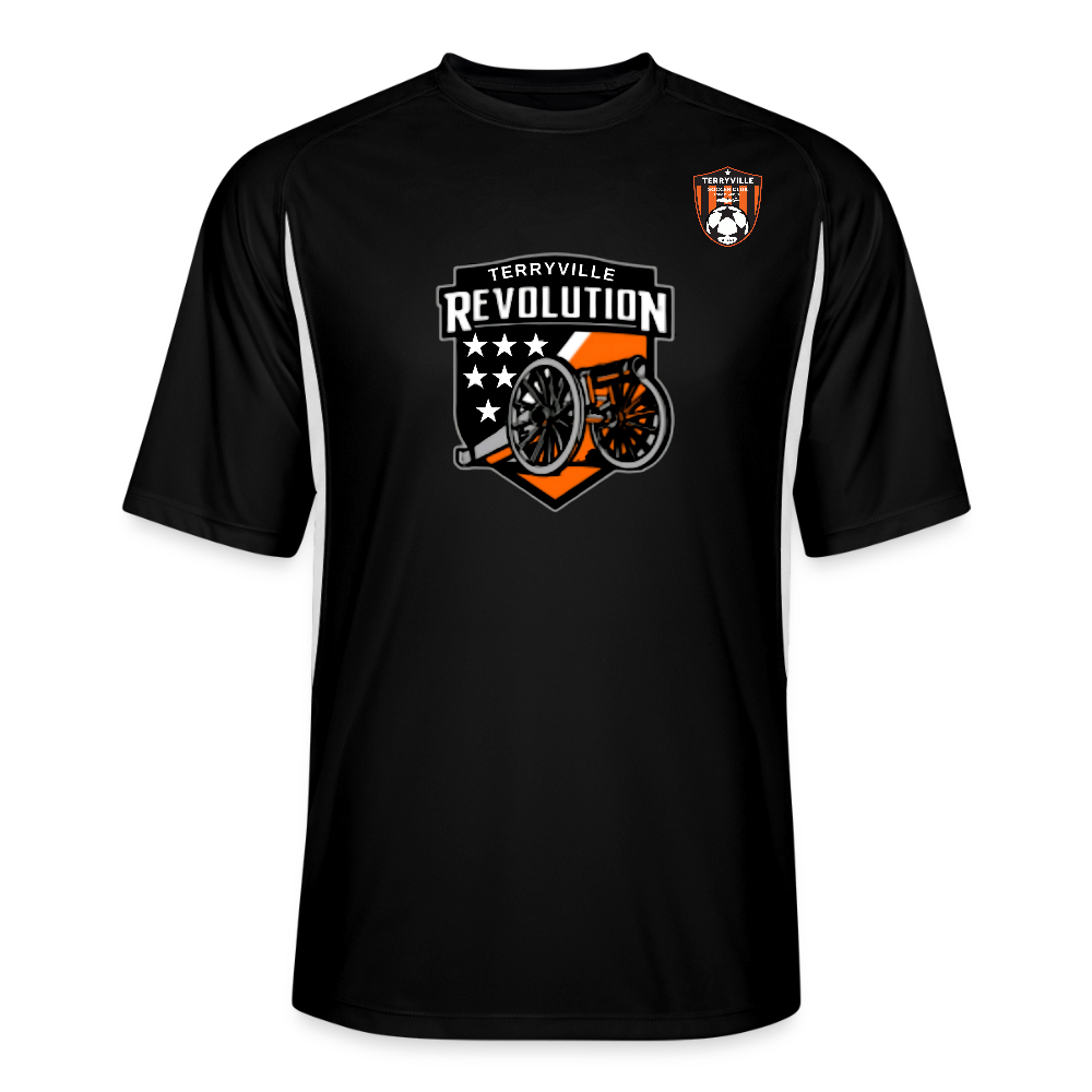 Cooling Performance Color Blocked Jersey - black/white