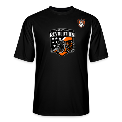 Cooling Performance Color Blocked Jersey - black/white