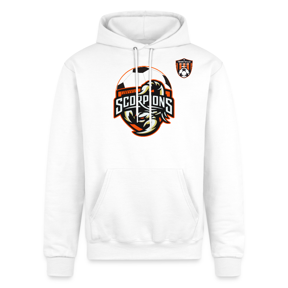 Champion Unisex Powerblend Hoodie - white