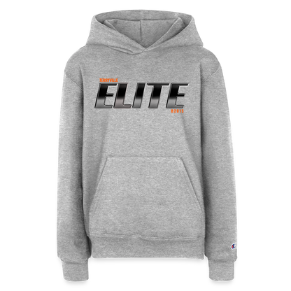 Champion Youth Hoodie - heather grey