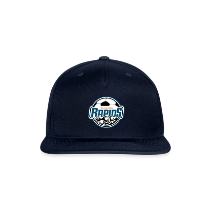 Snapback Baseball Cap - navy