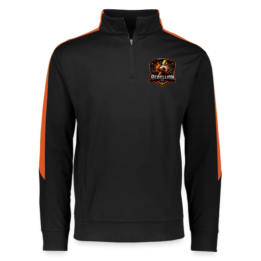 Augusta Sportswear Adult Medalist 2.0 Pullover - black/orange