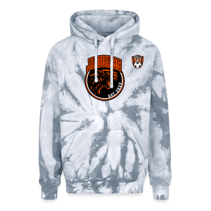 Adult Tie Dye Hoodie - spider silver