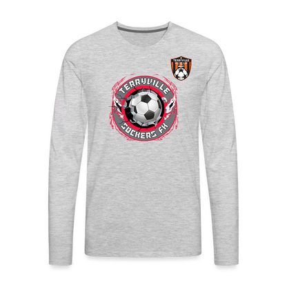 Men's Premium Long Sleeve T-Shirt - heather gray