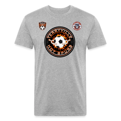 Hot Spurs X Elite Tee - heather gray