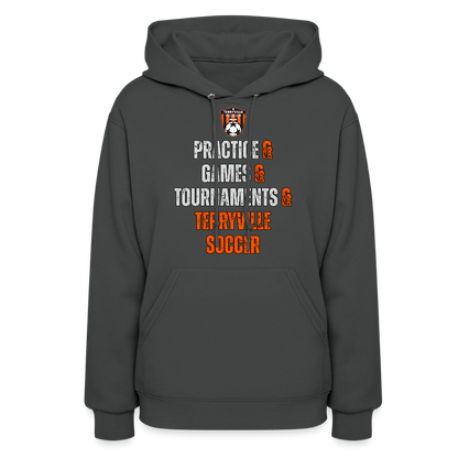 Women's Hoodie - asphalt