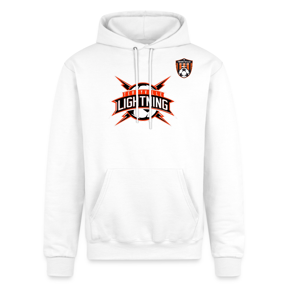Champion Unisex Powerblend Hoodie - white