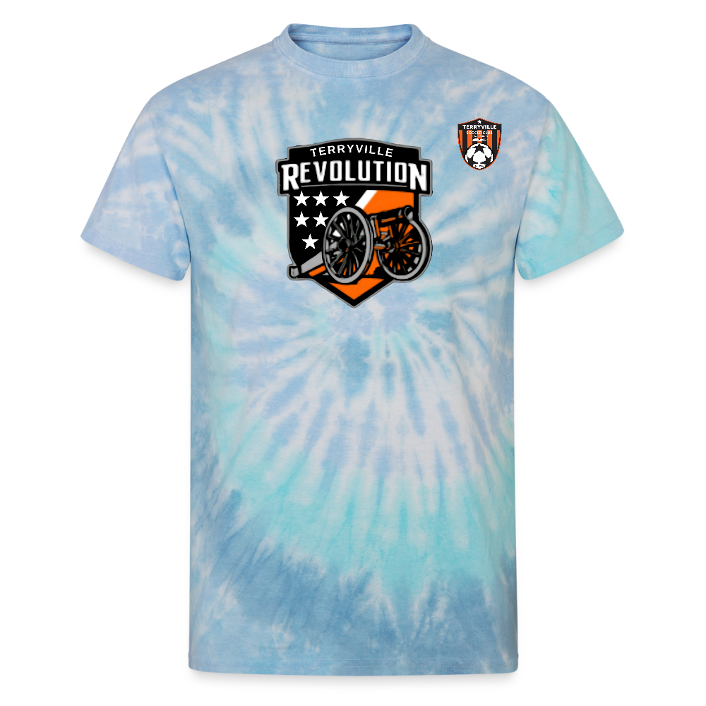 Unisex Tie Dye T-Shirt - blue lagoon