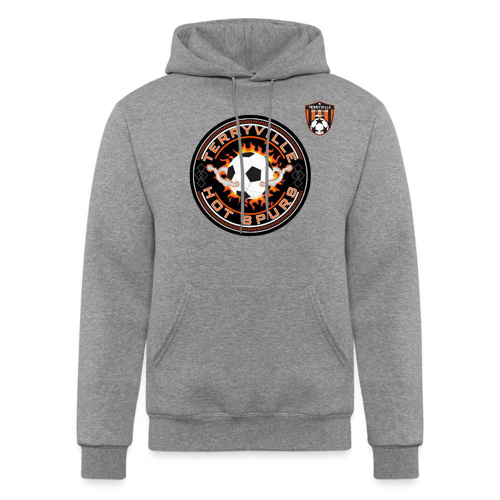 Champion Unisex Powerblend Hoodie - heather gray