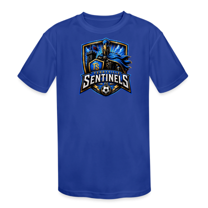 Kids' Moisture Wicking Performance T-Shirt - royal blue