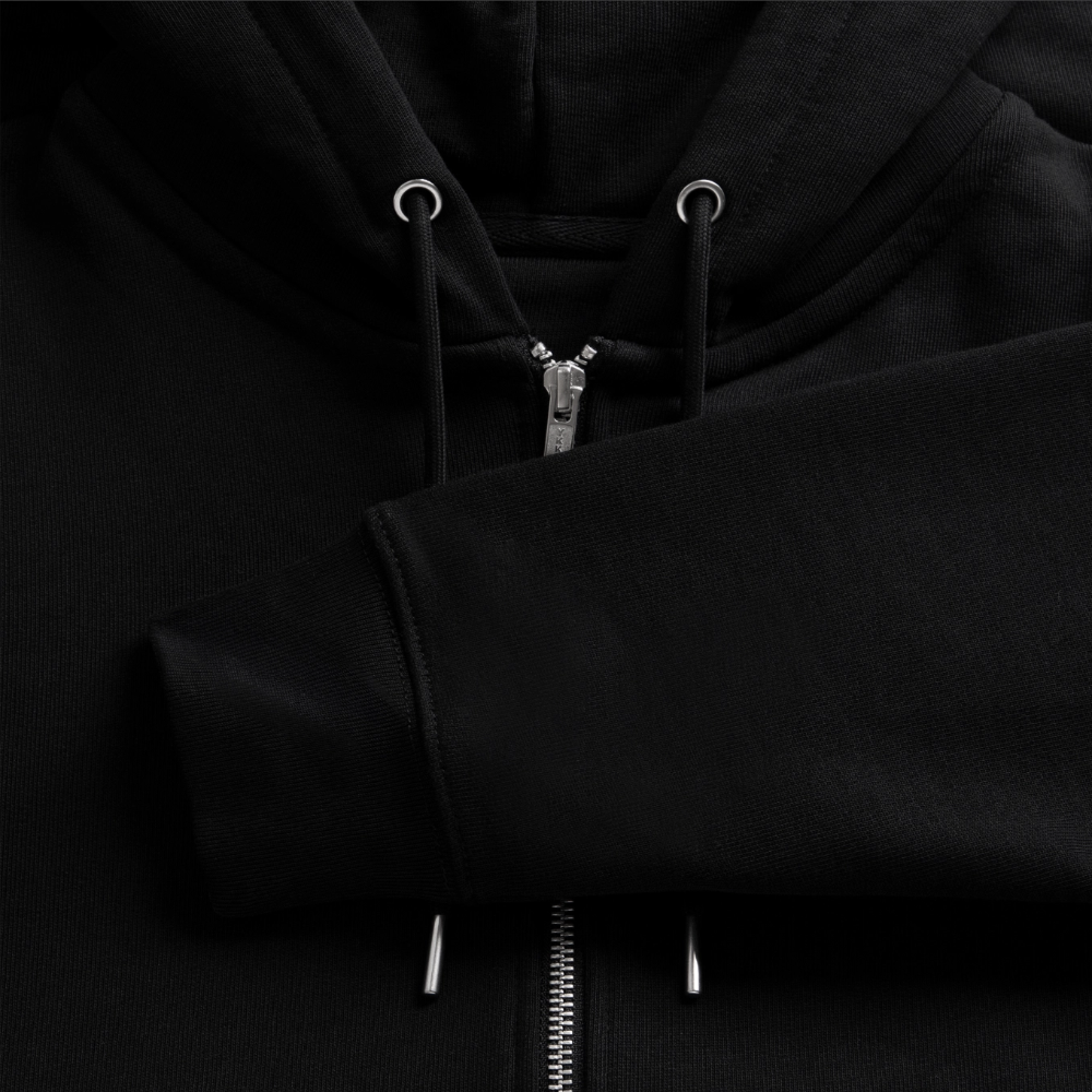 Stanley/Stella Cultivator Organic Zip Hoodie - black
