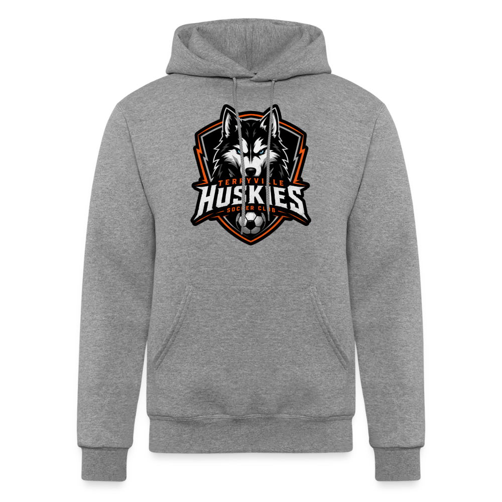 Champion Unisex Powerblend Hoodie - heather gray