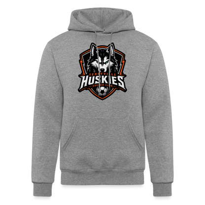Champion Unisex Powerblend Hoodie - heather gray