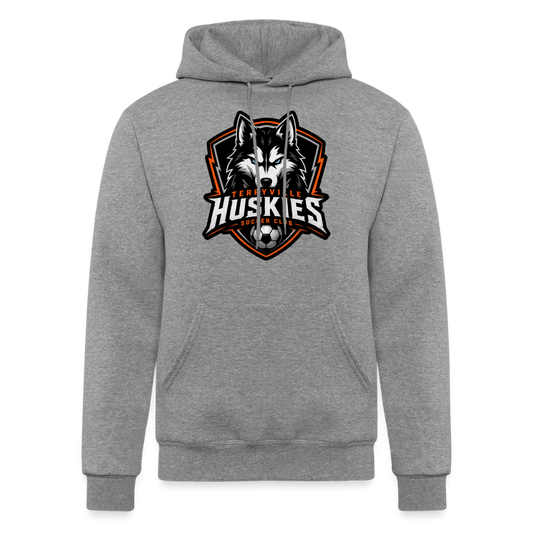 Champion Unisex Powerblend Hoodie - heather gray