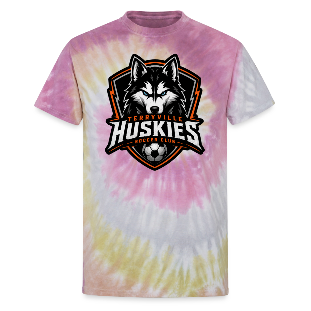 Unisex Tie Dye T-Shirt - Desert Rose