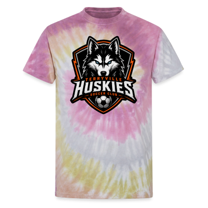 Unisex Tie Dye T-Shirt - Desert Rose