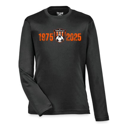 50th Anniversary Youth Zone Performance Long-Sleeve T-Shirt - black