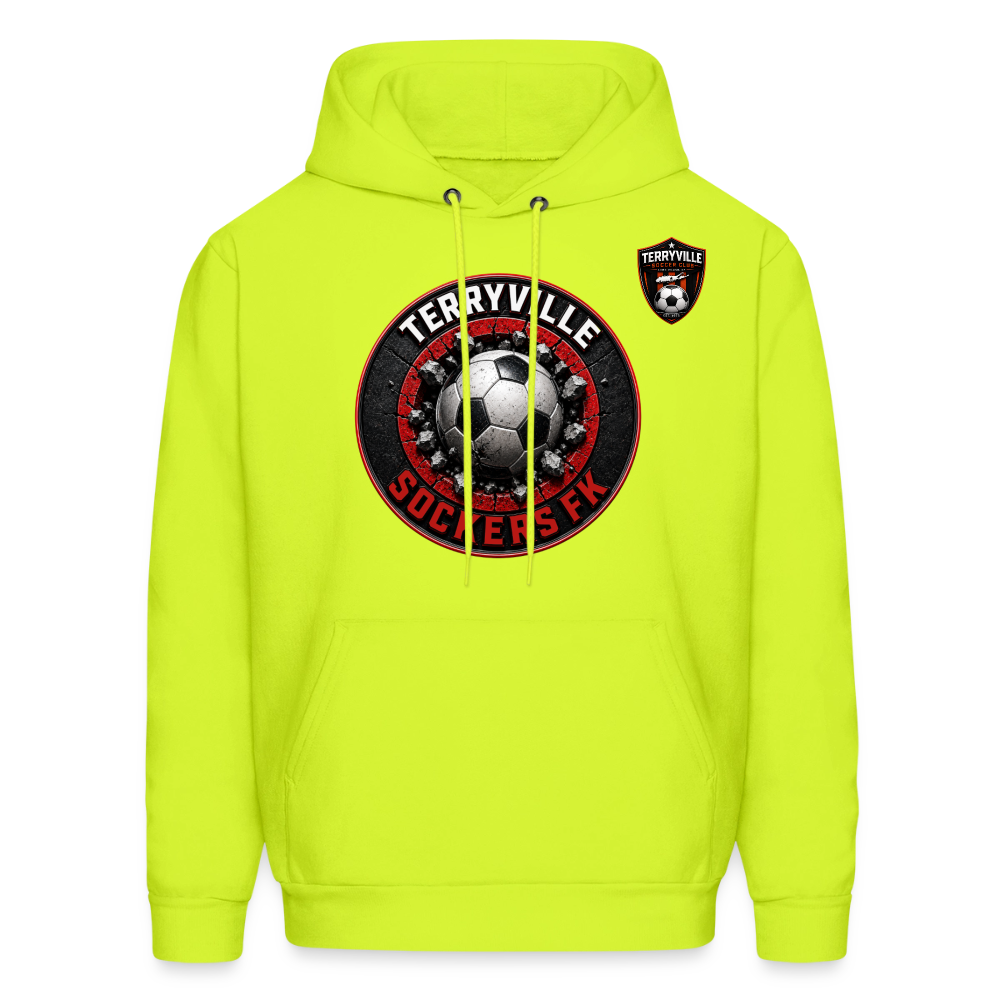 Hoodie - safety green