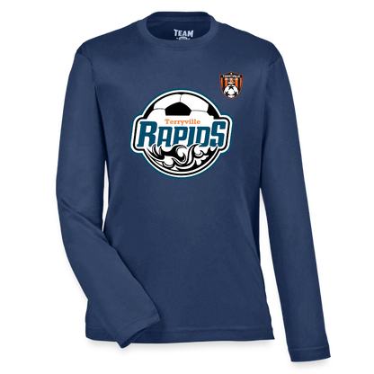 Youth Zone Performance Long-Sleeve T-Shirt - dark navy