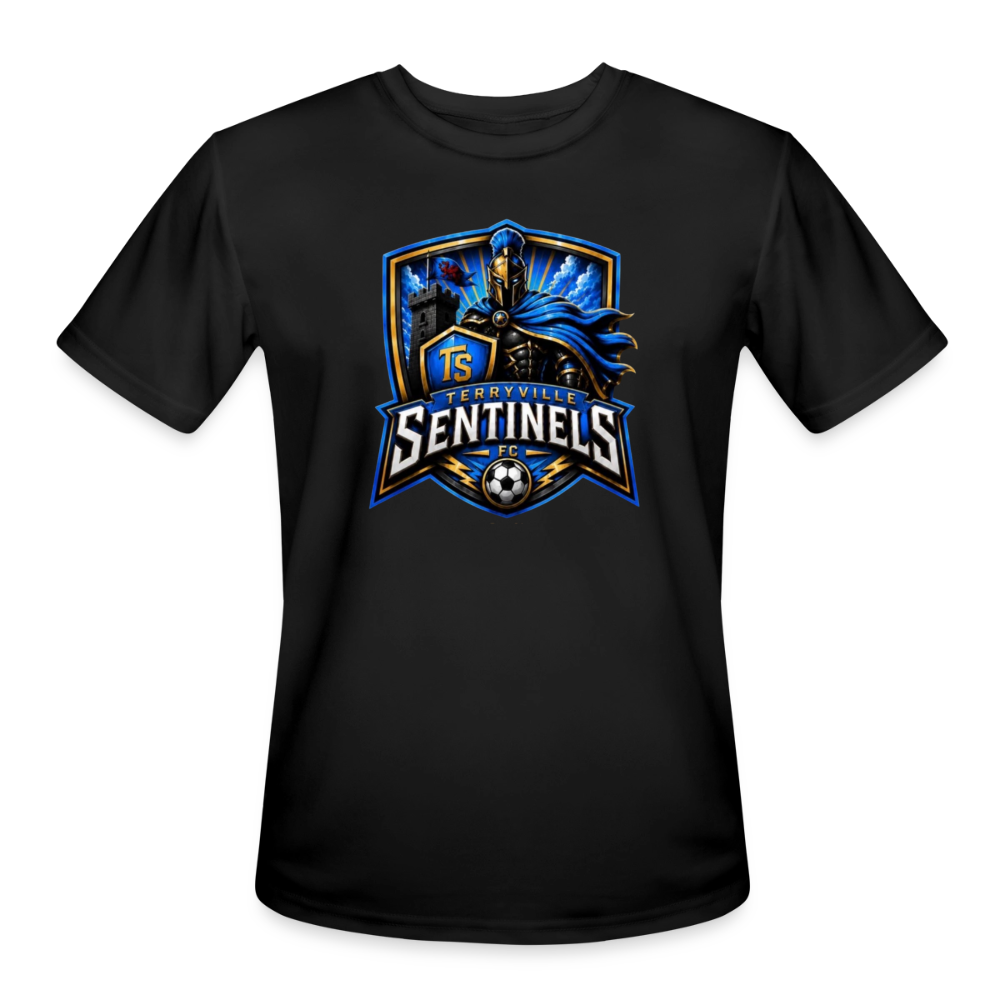 Men’s Moisture Wicking Performance T-Shirt - black