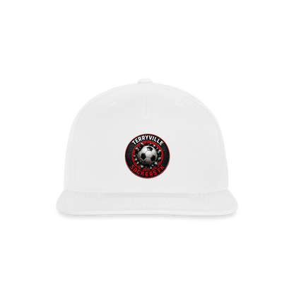 Snapback Baseball Cap - white