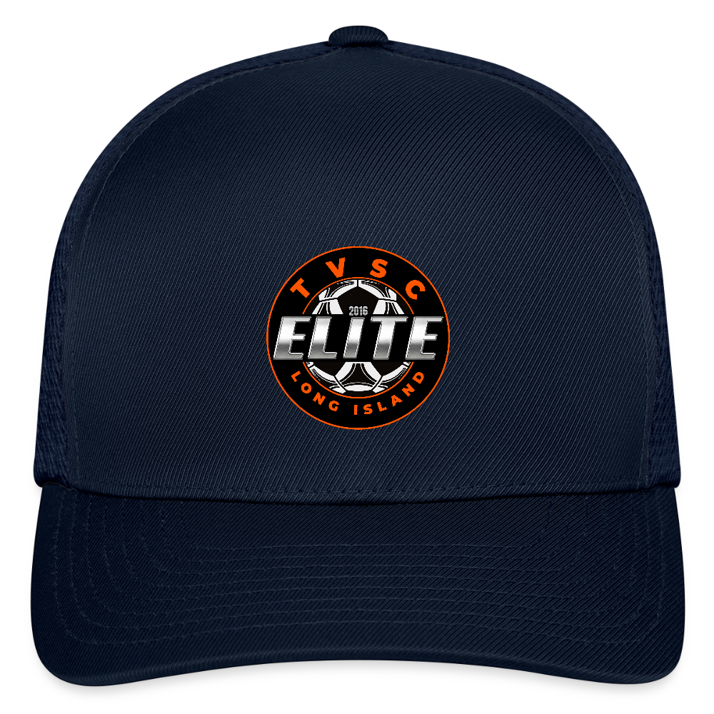 Flexfit Fitted Baseball Cap - navy