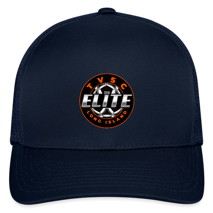Flexfit Fitted Baseball Cap - navy